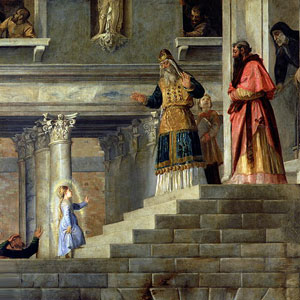 «Введение Марии во храм», Тициан, Галерея Академии, Венеция (1534–1538)