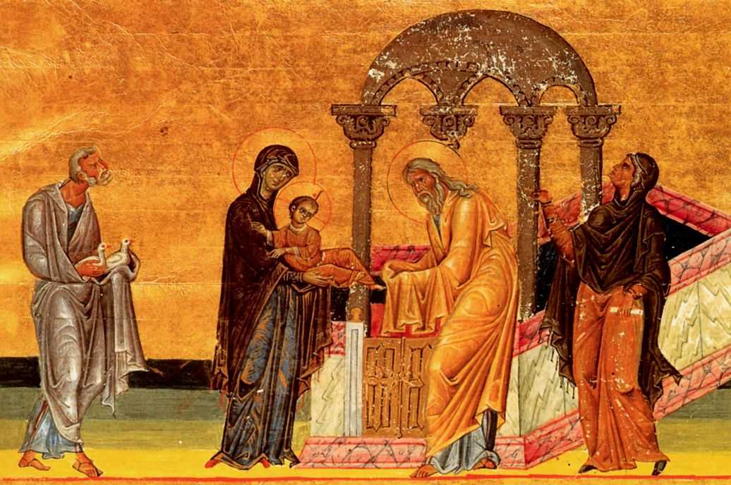 Миниатюра Менология Василия II, первая четверть XI в Библиотеке Ватикана