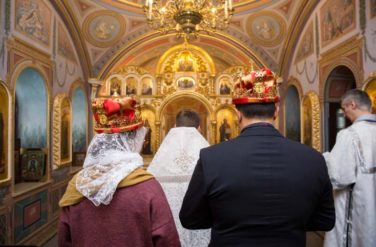 Венчание в храме Святой Елисаветы в Покровском-Стрешневе