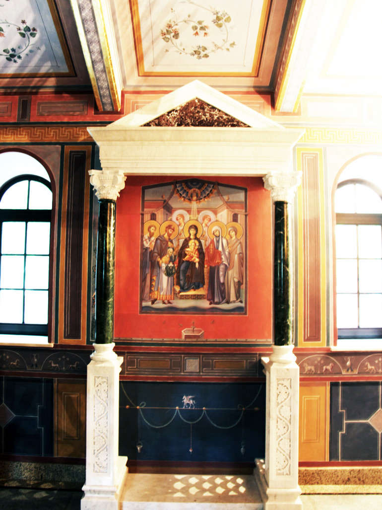 Ктиторская композиция в храме Святой Елисаветы в Покровском-Стрешневе