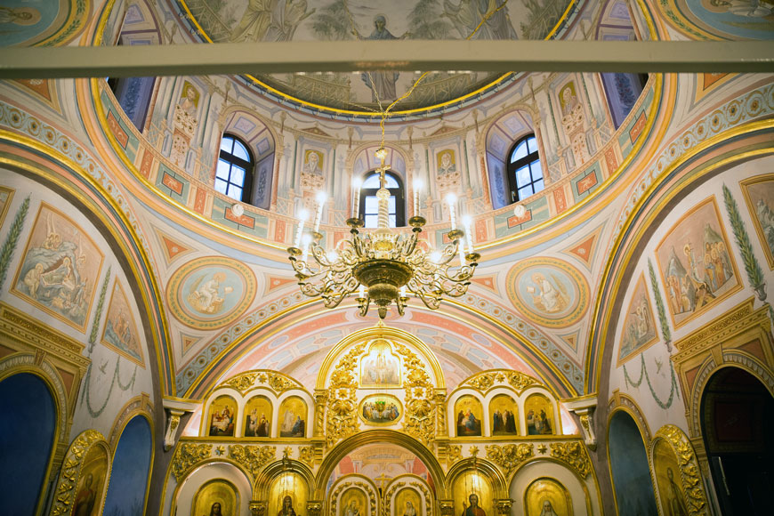 Купол храма Святой Елисаветы в Покровском-Стрешневе