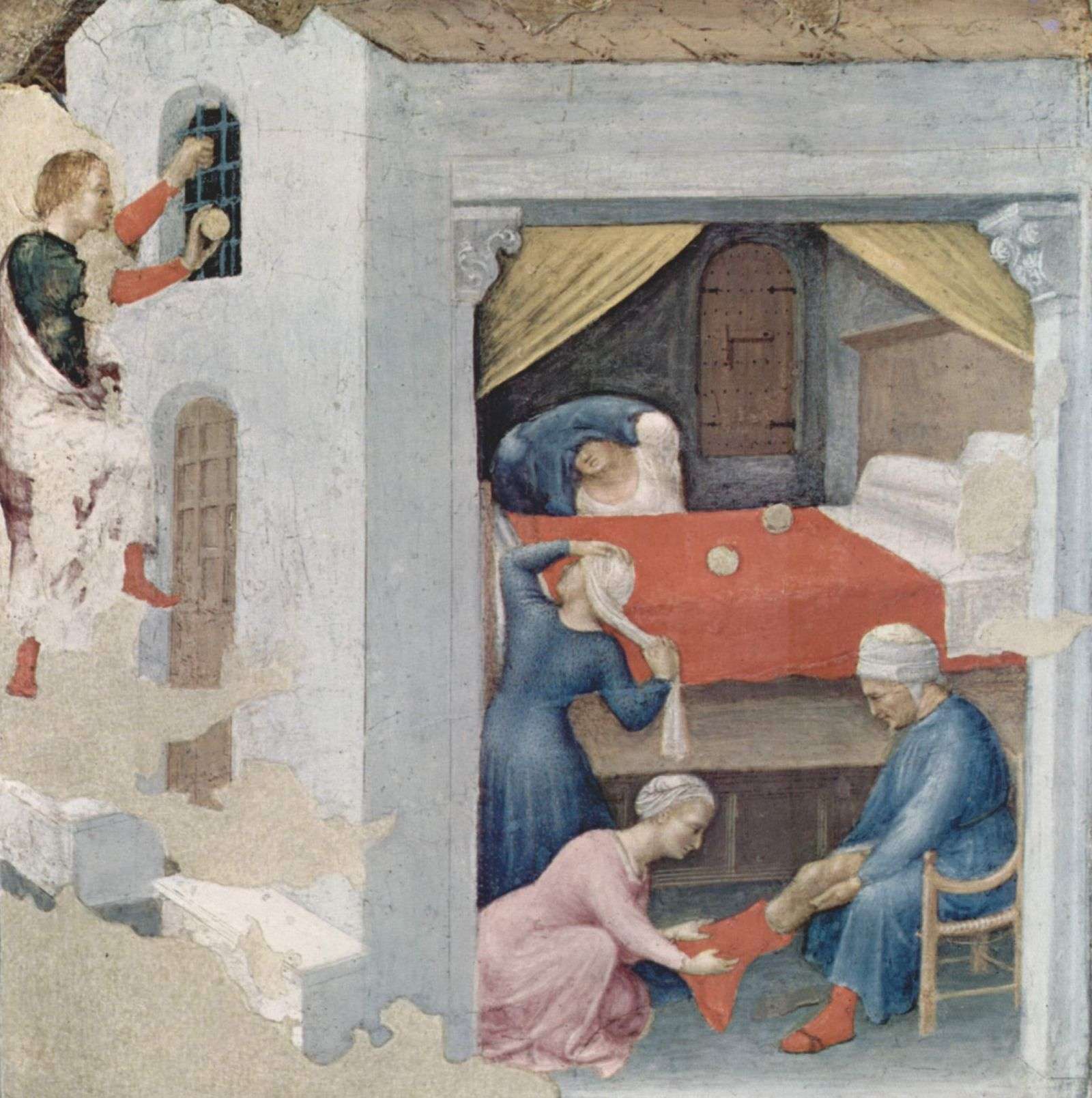Приданое для трёх девиц (Джентиле да Фабриано, ок. 1425). Фото: Википедия