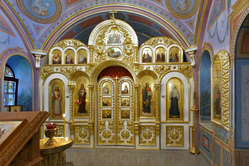 Иконостас храма Святой Елисаветы в Покровском-Стрешневе